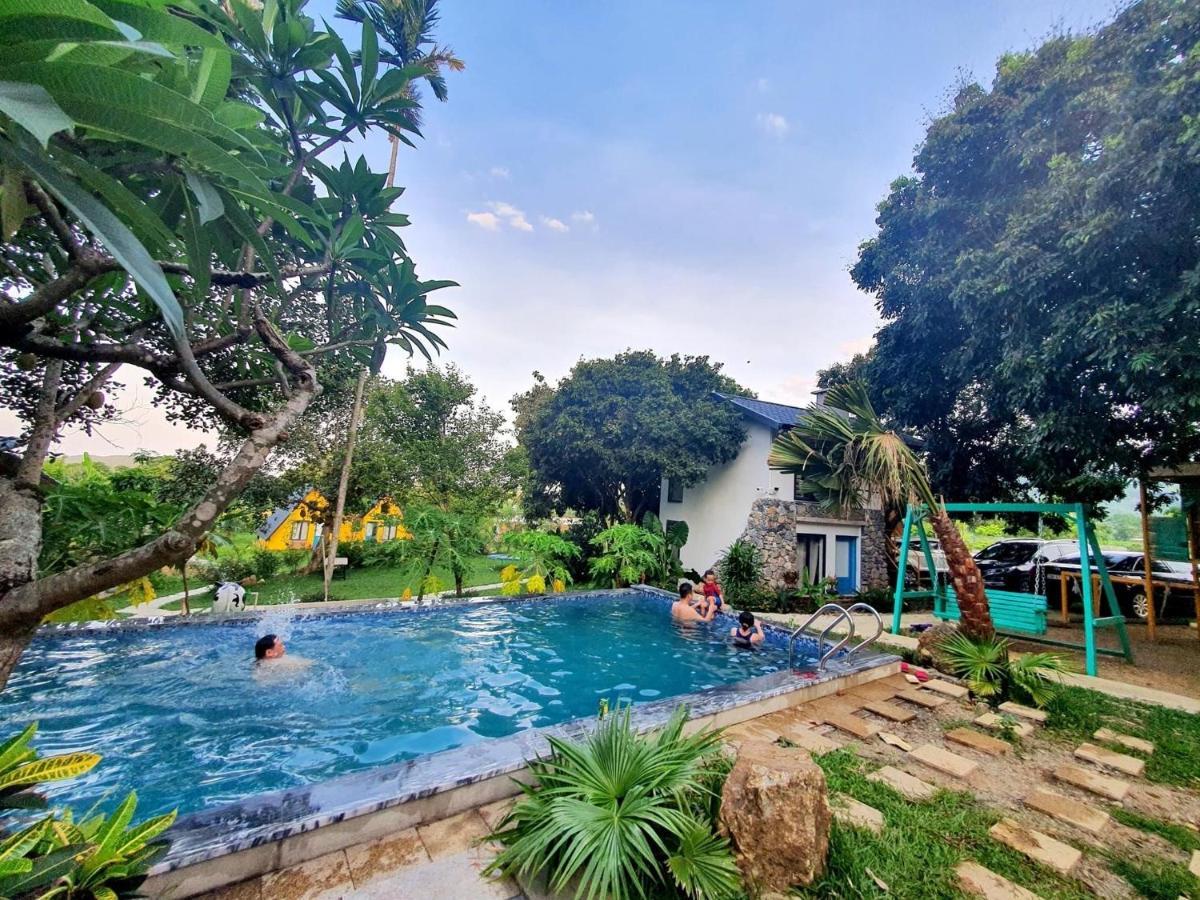 Bavi Annam Garden Hotel Ba Vi Bagian luar foto